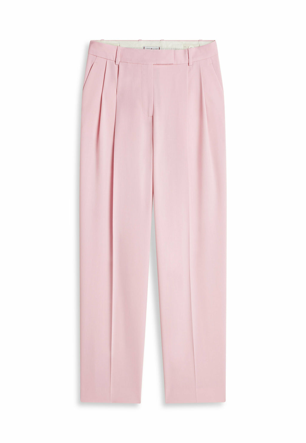 TIMELESS WOOL BLEND RELAXED STRAIGHT TROUSERS Media 1