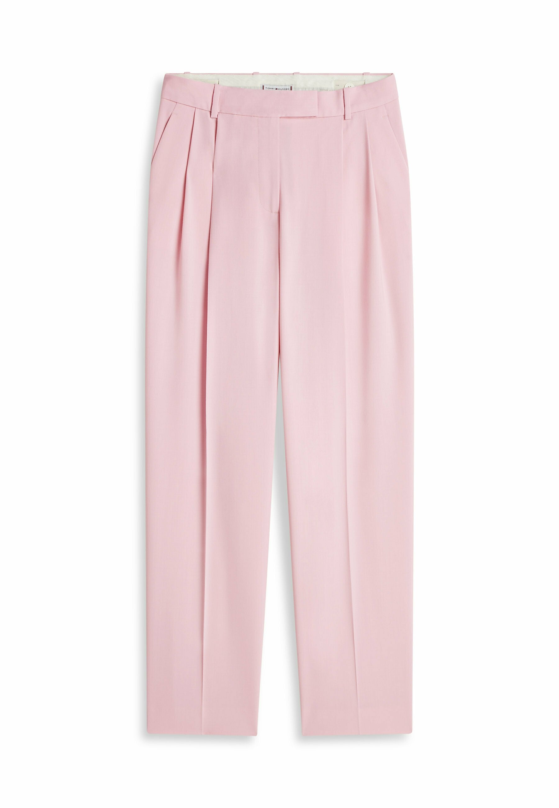 TIMELESS WOOL BLEND RELAXED STRAIGHT TROUSERS Media 1
