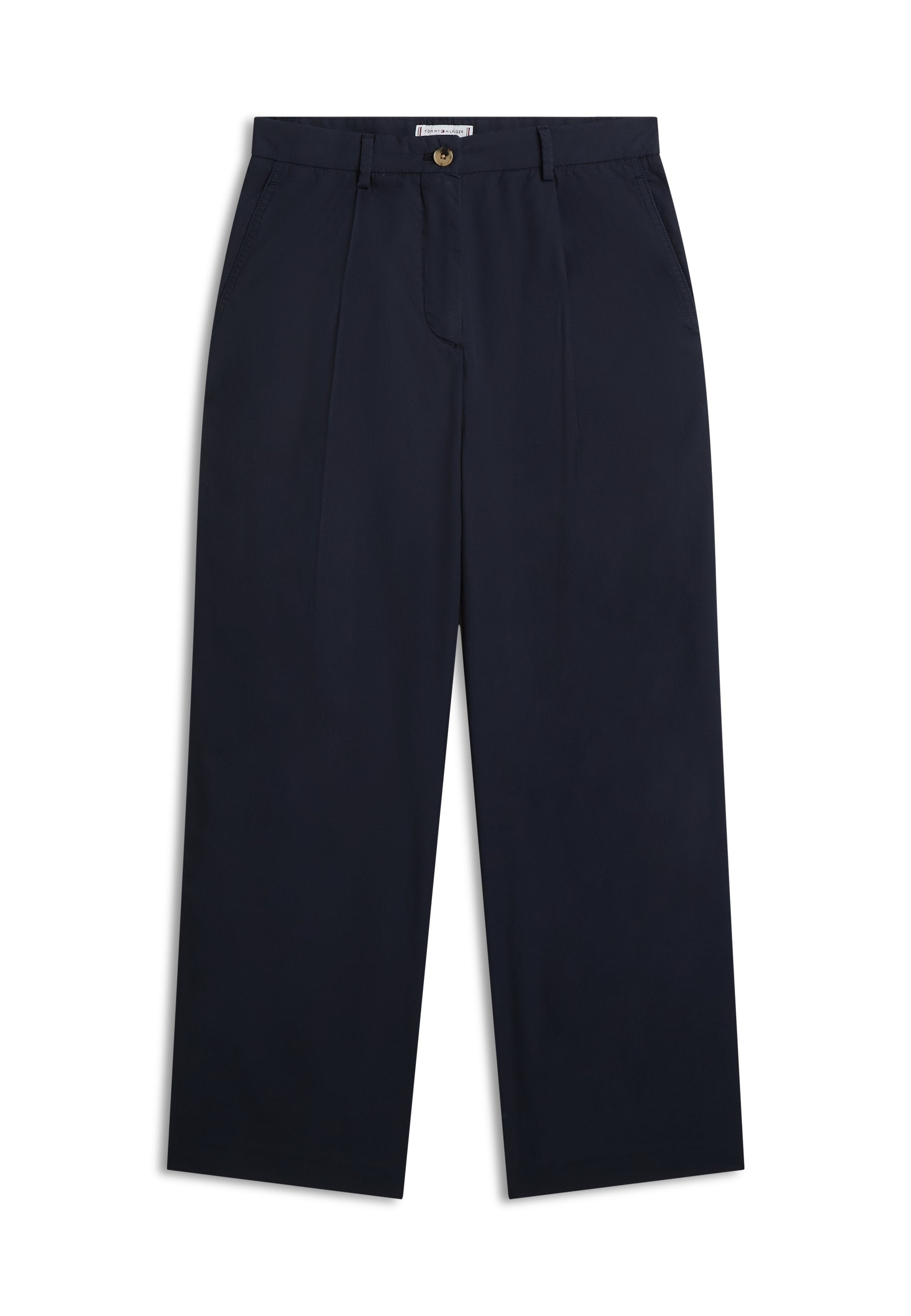 WASHED WIDE LEG TROUSERS Media 1