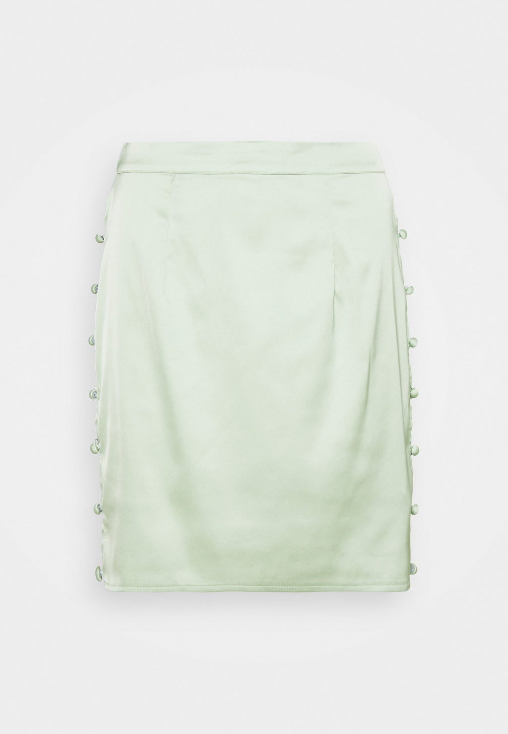 Missguided BUTTON DOWN SIDE MINI SKIRT