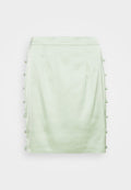 Missguided BUTTON DOWN SIDE MINI SKIRT
