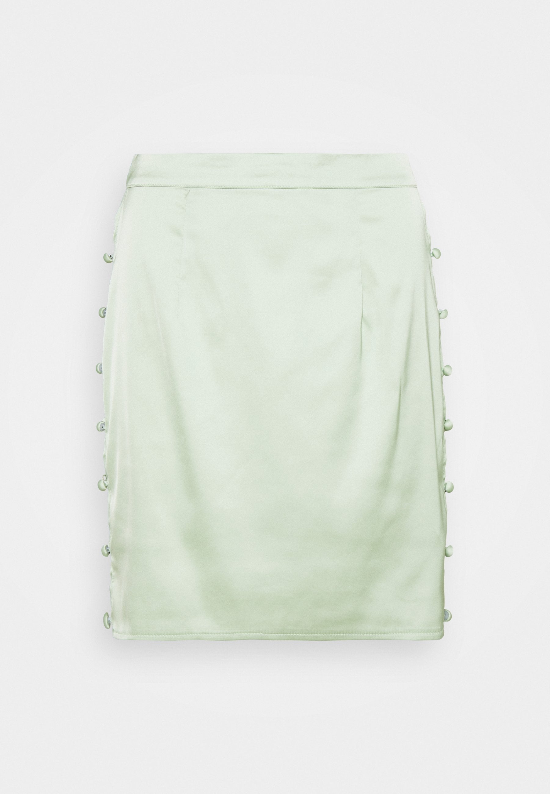Missguided BUTTON DOWN SIDE MINI SKIRT