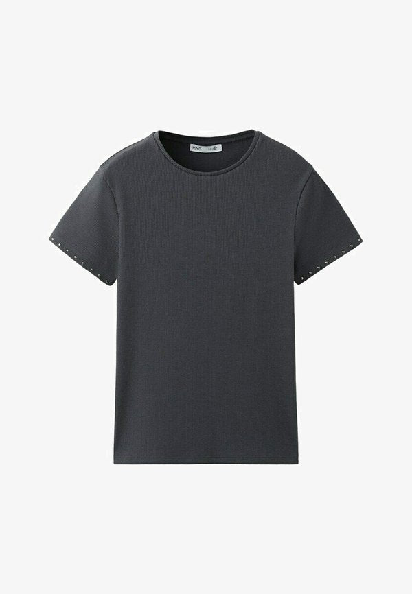 Mango Print T-shirt - anthracite