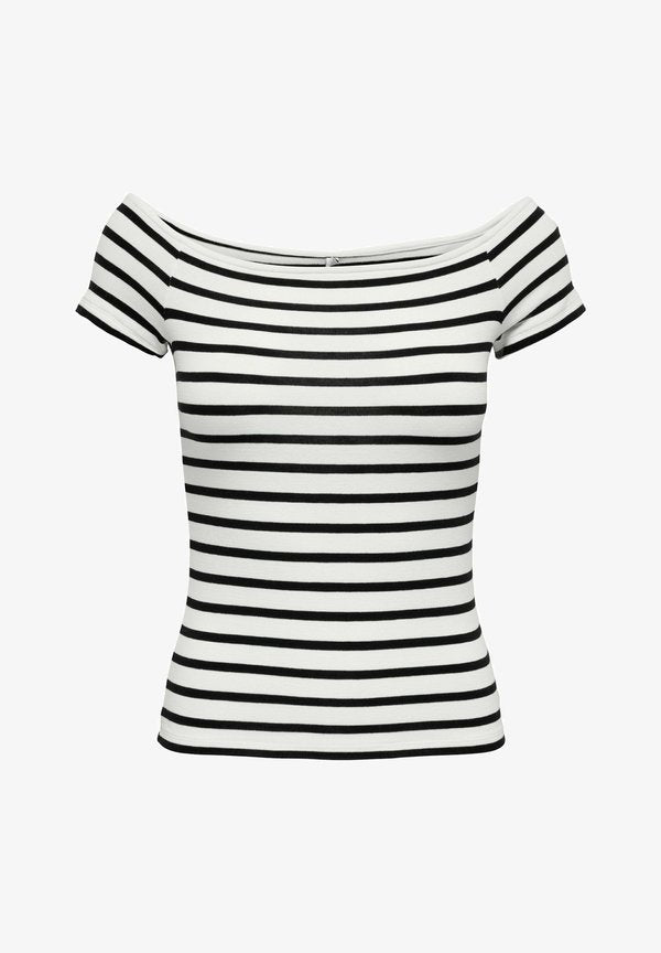 ONLY ONLLUCA - Basic T-shirt - cloud dancer