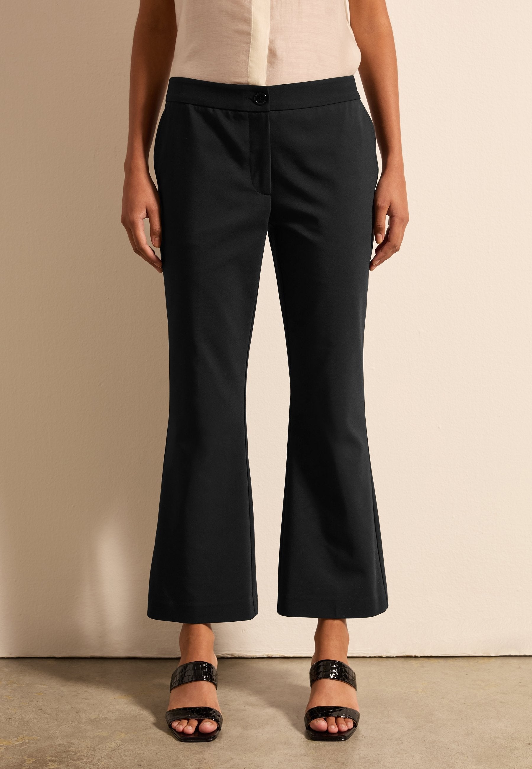 Stefanel CROPPED FLARE-FIT