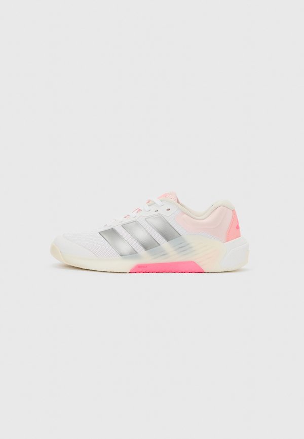 adidas Performance DROPSET 4 POWER - Training shoe - white/iron/chalk white
