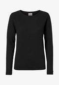 Vero Moda VMCARE STRUCTURE O-NECK - Jumper - black