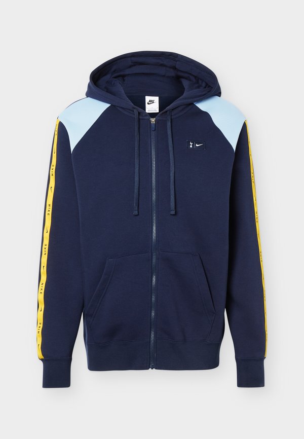 Nike Performance THFC HOODY - Club wear - obsidian/light blue/white