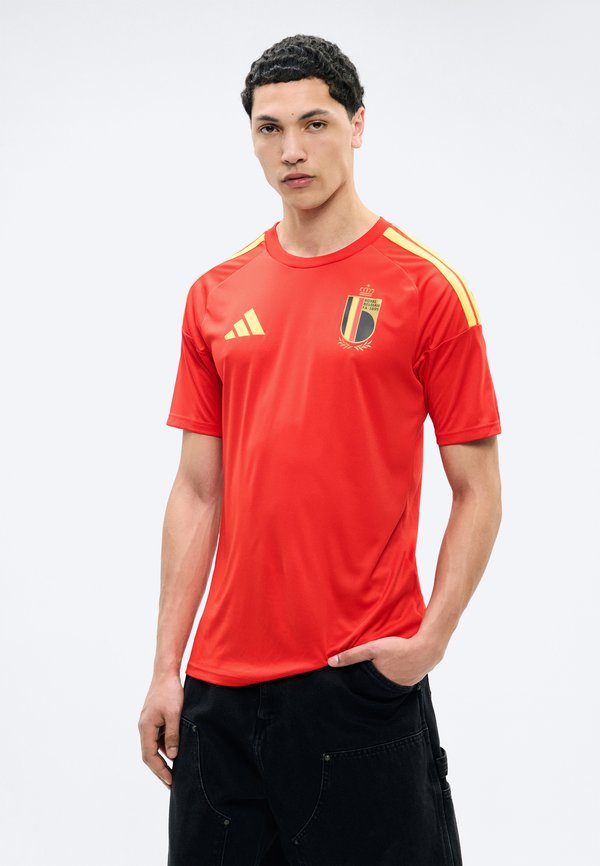 adidas Performance BELGIUM 26 HOME FAN - Football jersey - red/bold gold-coloured