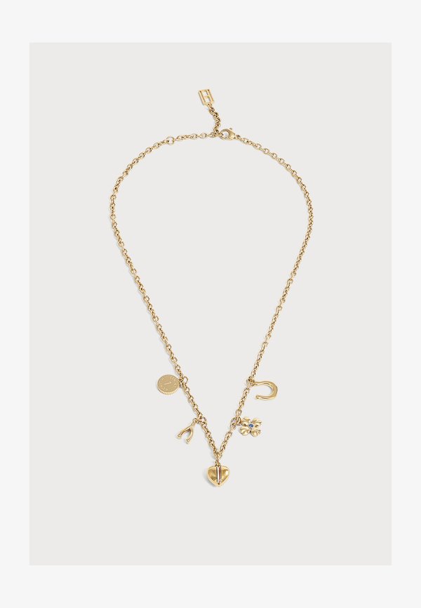 Tommy Hilfiger LUCKY CHARMS - Necklace - gold-coloured