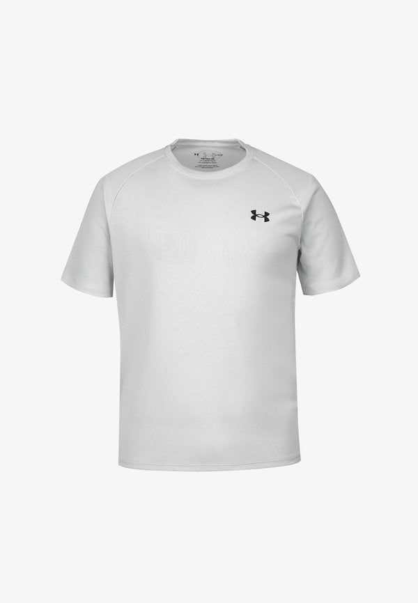 Under Armour TECH TEXTURED - Sports T-shirt - distant gray
