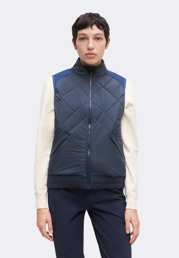 Calvin Klein Golf ELIORA HYBRID GILET - Waistcoat - space navy