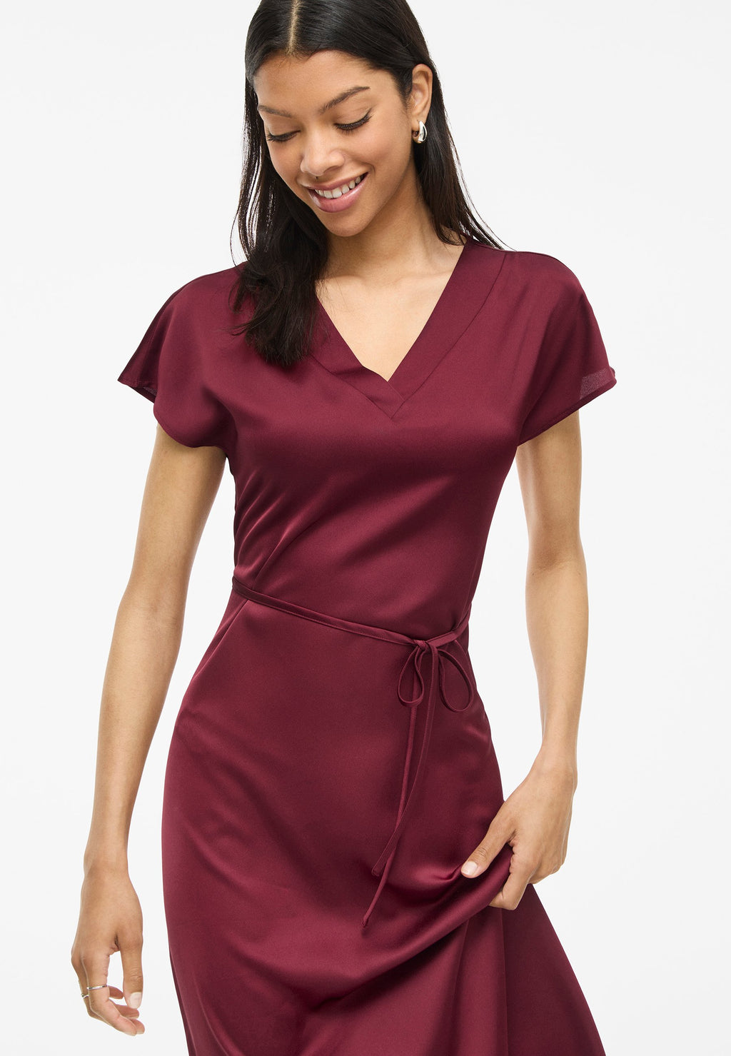VILA Midi VIELLETTE Short sleeved