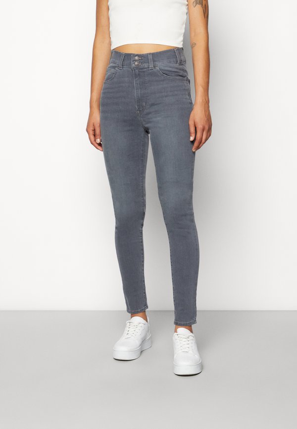 Levi's® MILE HIGH TAB - Jeans Skinny Fit - grey slumber