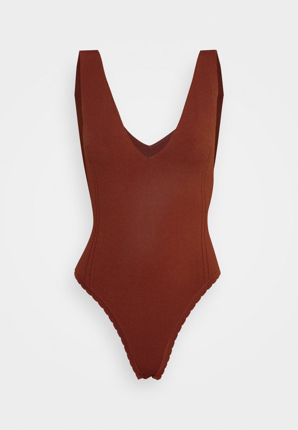 Victoria Beckham OPEN BACK V NECK BODYSUIT