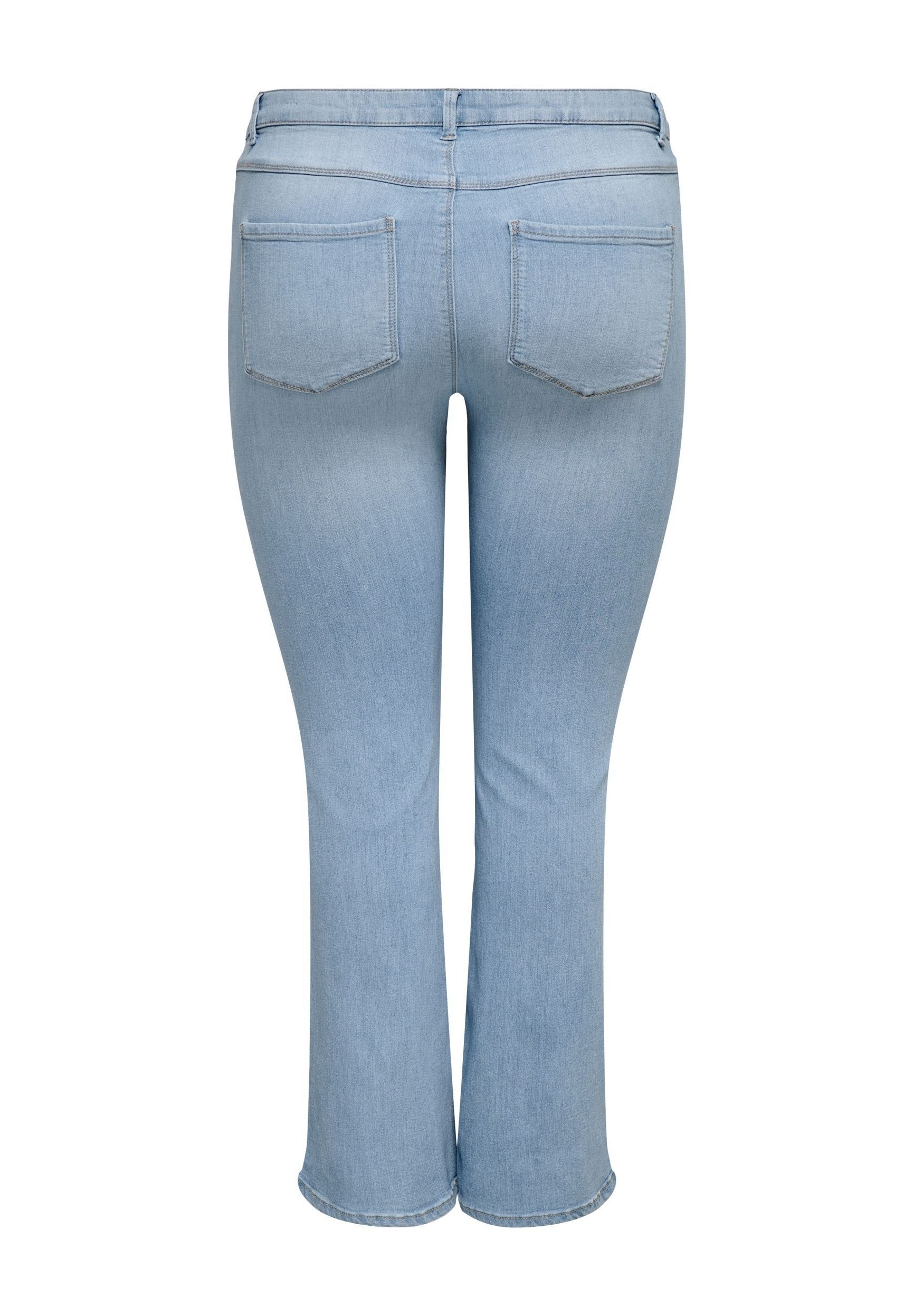 Flared fit CARTHUNDER Mid waist Skinny Media 5