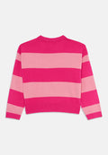 ONLY GIRLS KOGTALA STRIPE LONG SLEEVE ONECK
