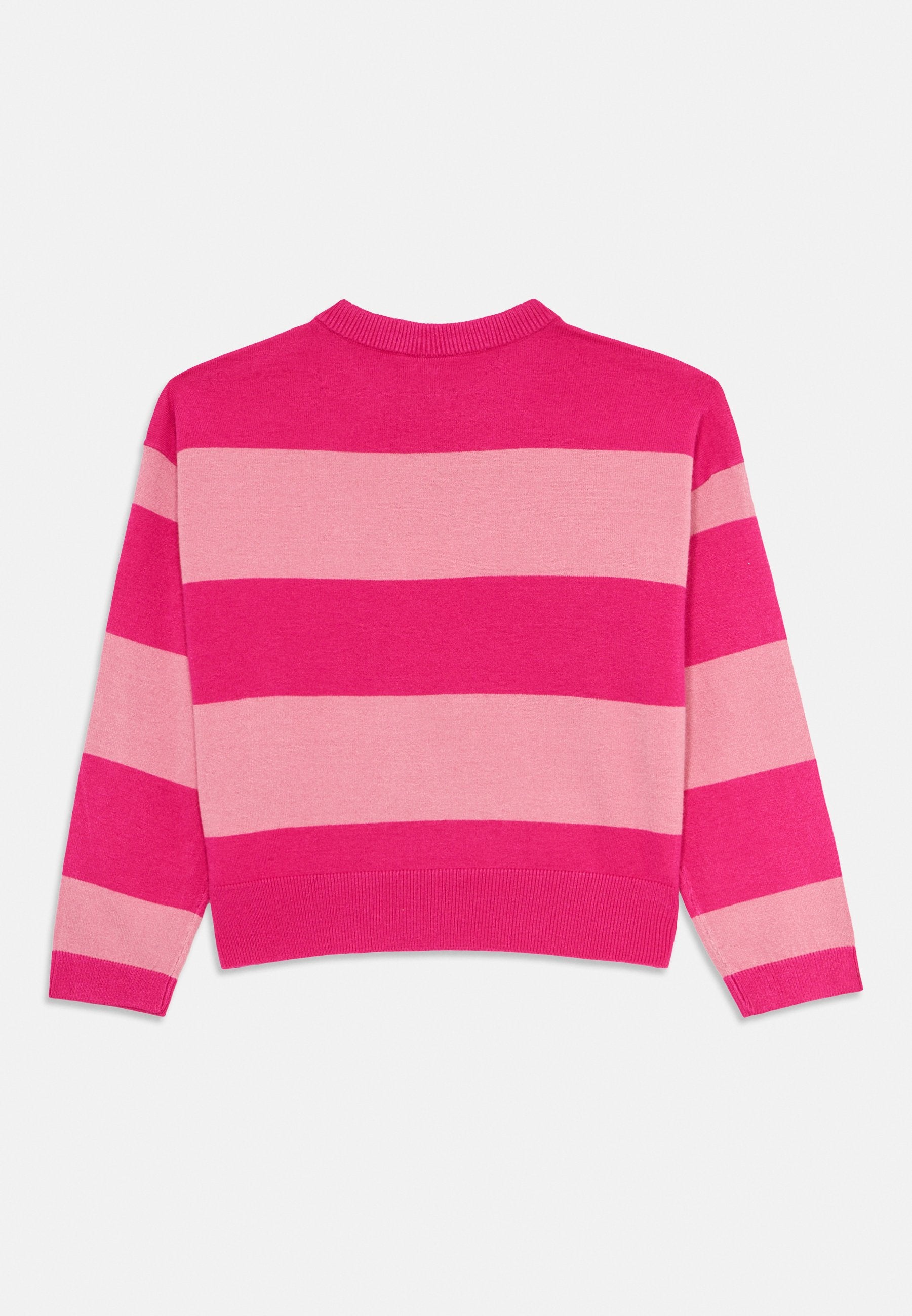 ONLY GIRLS KOGTALA STRIPE LONG SLEEVE ONECK
