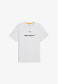 Puma MCLAREN RACING BIG LOGO  - Print T-shirt - white glow heather