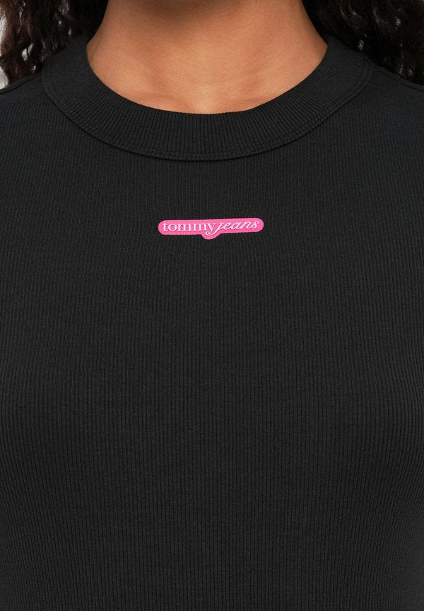 Tommy Jeans SLIM SCRIPT LABEL TEE UNISEX