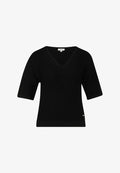 s.Oliver Basic T-shirt - schwarz