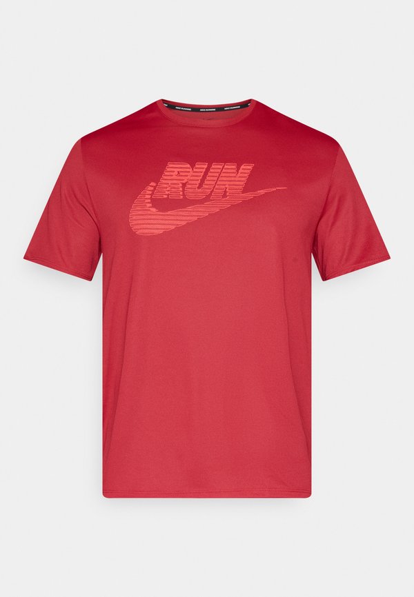 Nike Performance MILER RUN ENERGY - Sports T-shirt - team crimson/light crimson