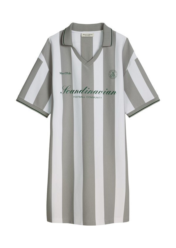 Marc O'Polo CLUB '67 FOOTBALL TRIKOT DRESS STRIPED