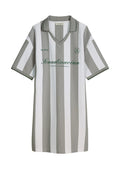 Marc O'Polo CLUB '67 FOOTBALL TRIKOT DRESS STRIPED