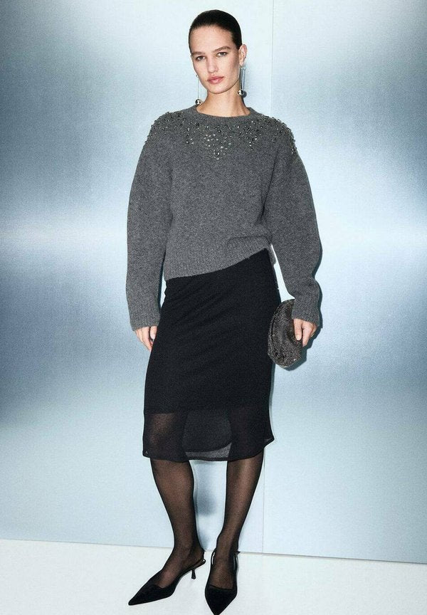 Mango Jumper - grey