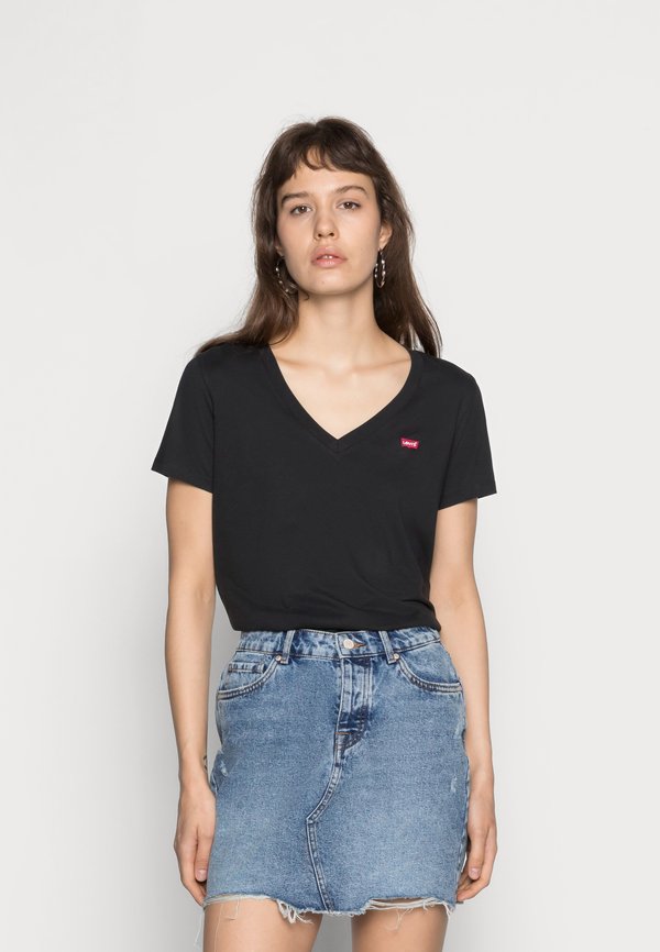 Levi's® PERFECT VNECK - Basic T-shirt - caviar