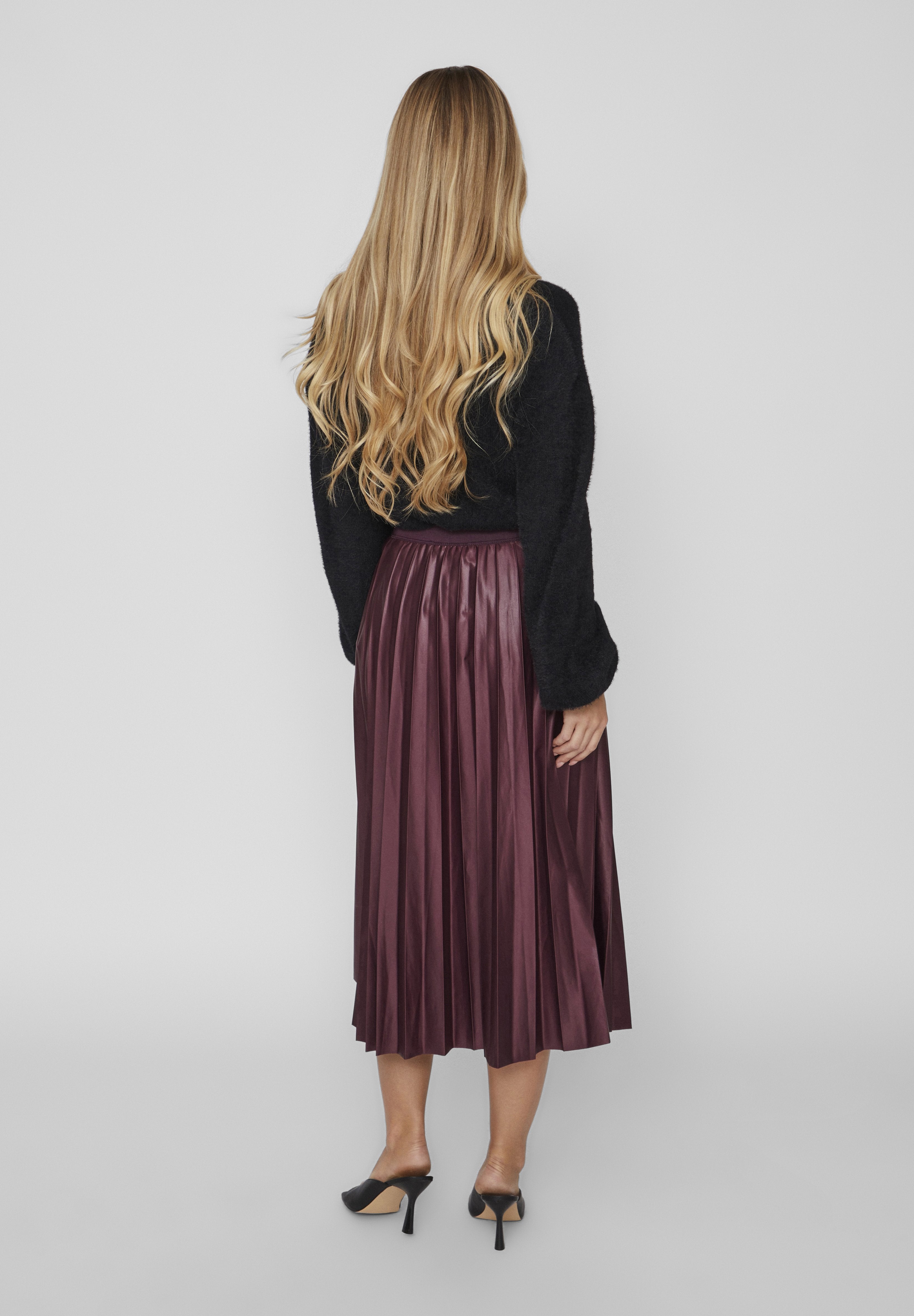 VILA VINITBAN MIDI SKIRT - NOOS
