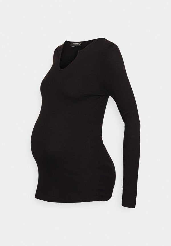 Missguided Maternity NOTCH NECK TOP
