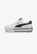 Puma COURT CLASSIC VULC PLATFORM SNEAKERS - Trainers - white- black