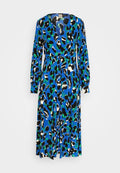 YAS YASMANHATTAN V NECK SHIRT DRESS