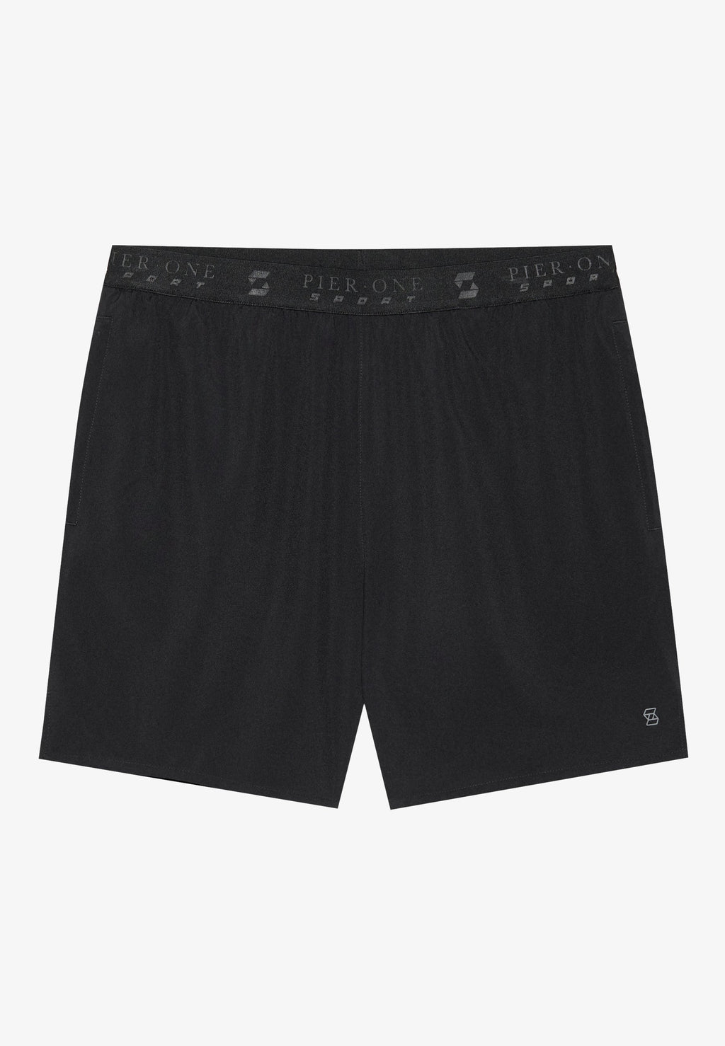 Pier One Sport REGULAR FIT SPORT SHORTS WITH LOGO WAISTBAND