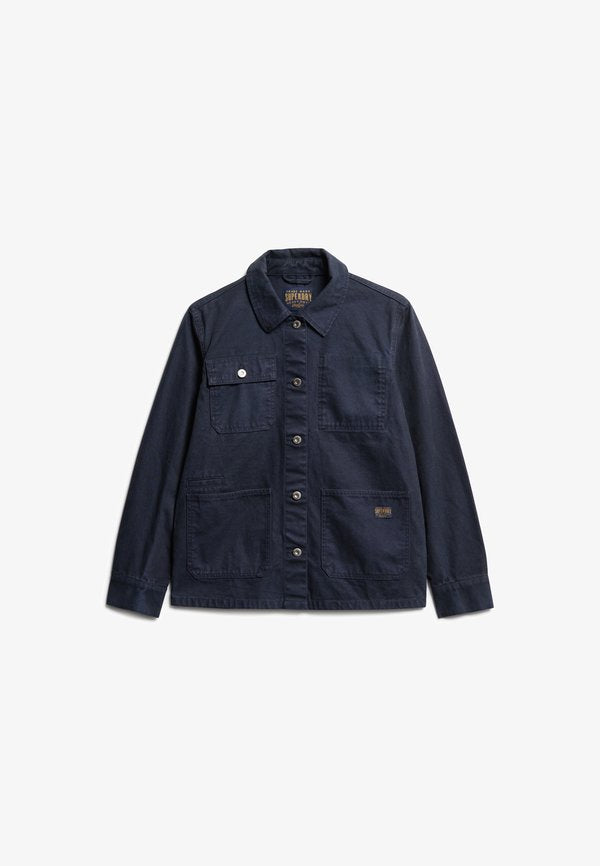 Superdry & Co CHORE - Denim jacket - eclipse navy