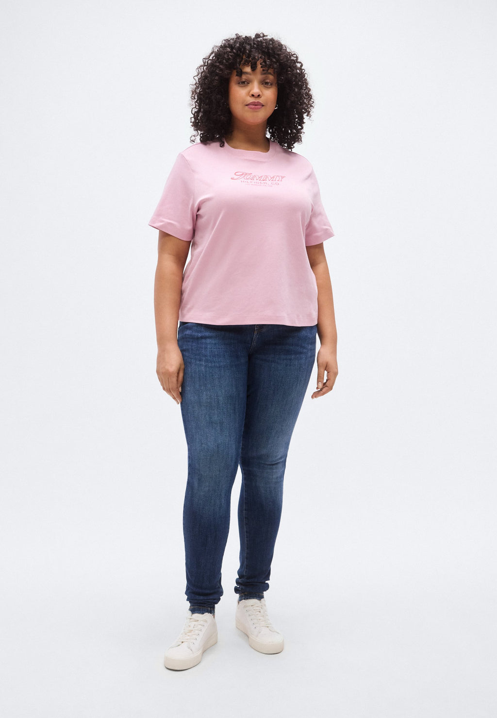 CURVE GRAPHIC INTERLOCK KNIT T-SHIRT Media 2