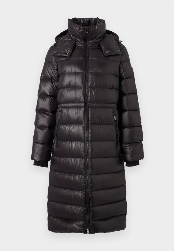 Tommy Hilfiger GLOSS HW DOWN WAIST REG MAXI - Winter jacket - black