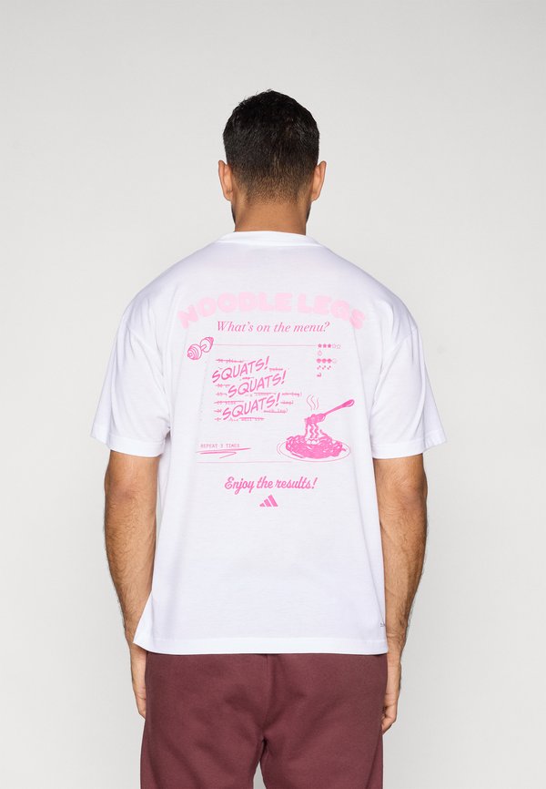 adidas Performance CLIMACOOL FUN TRAINING GRAPHIC - Sports T-shirt - white