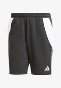 adidas Performance TIRO24 SWEAT SHORT - Sports shorts - blac /white