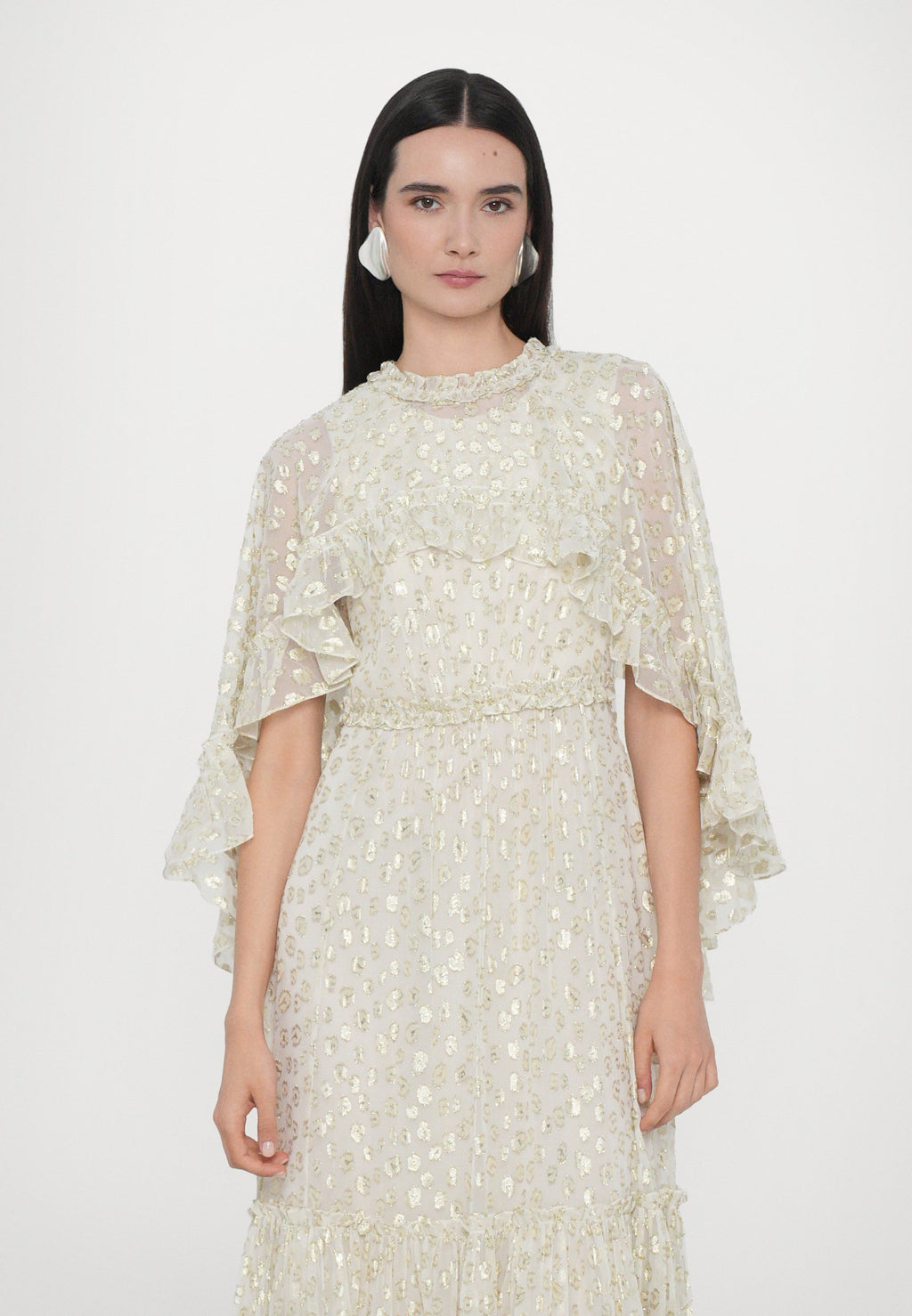 Needle & Thread HARPER CAPE ANKLE GOWN