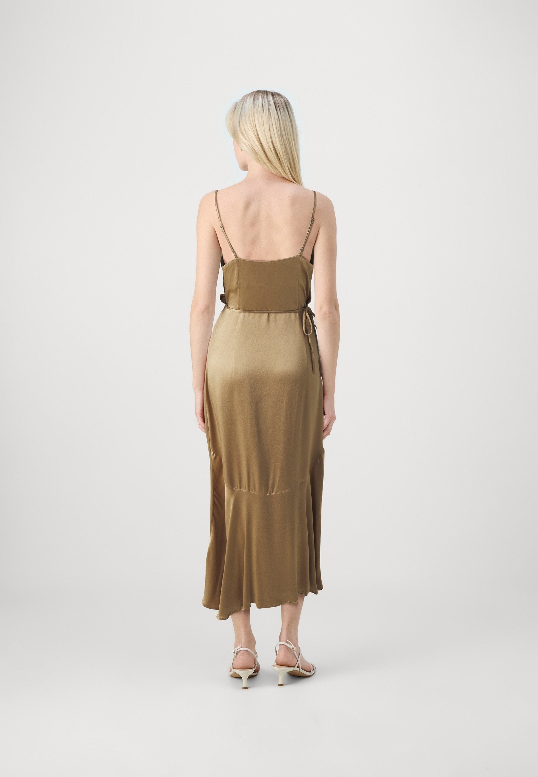 Rouge Edit VIWILLA WRAP MIDI DRESS