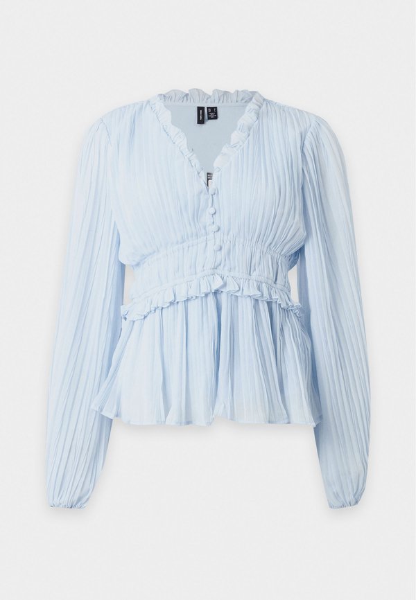 Vero Moda VMDORA DETAIL PLISSE - Blouse - ice water