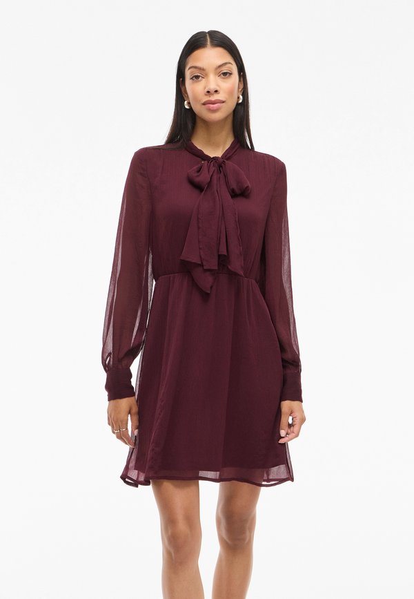 VILA VIFALIA TIE NECK