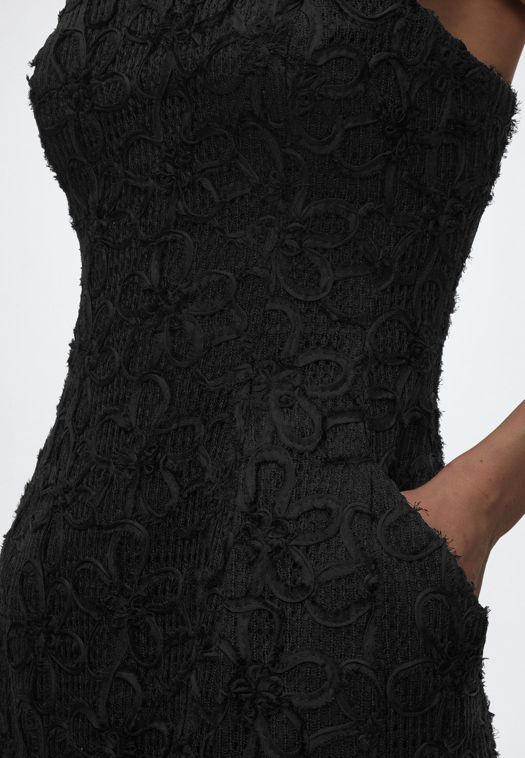 Bardot KAROLINE TEXTURED MINI DRESS