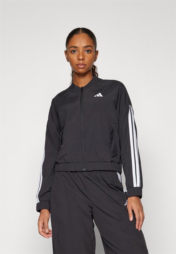 adidas Sportswear BOMBER - Training jacket - black/white
