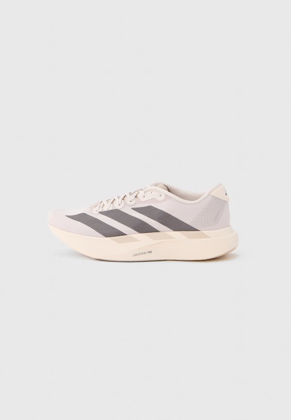 adidas Performance ADIZERO EVO SL WOVEN W - Road running shoes - putty mauve/charcoal