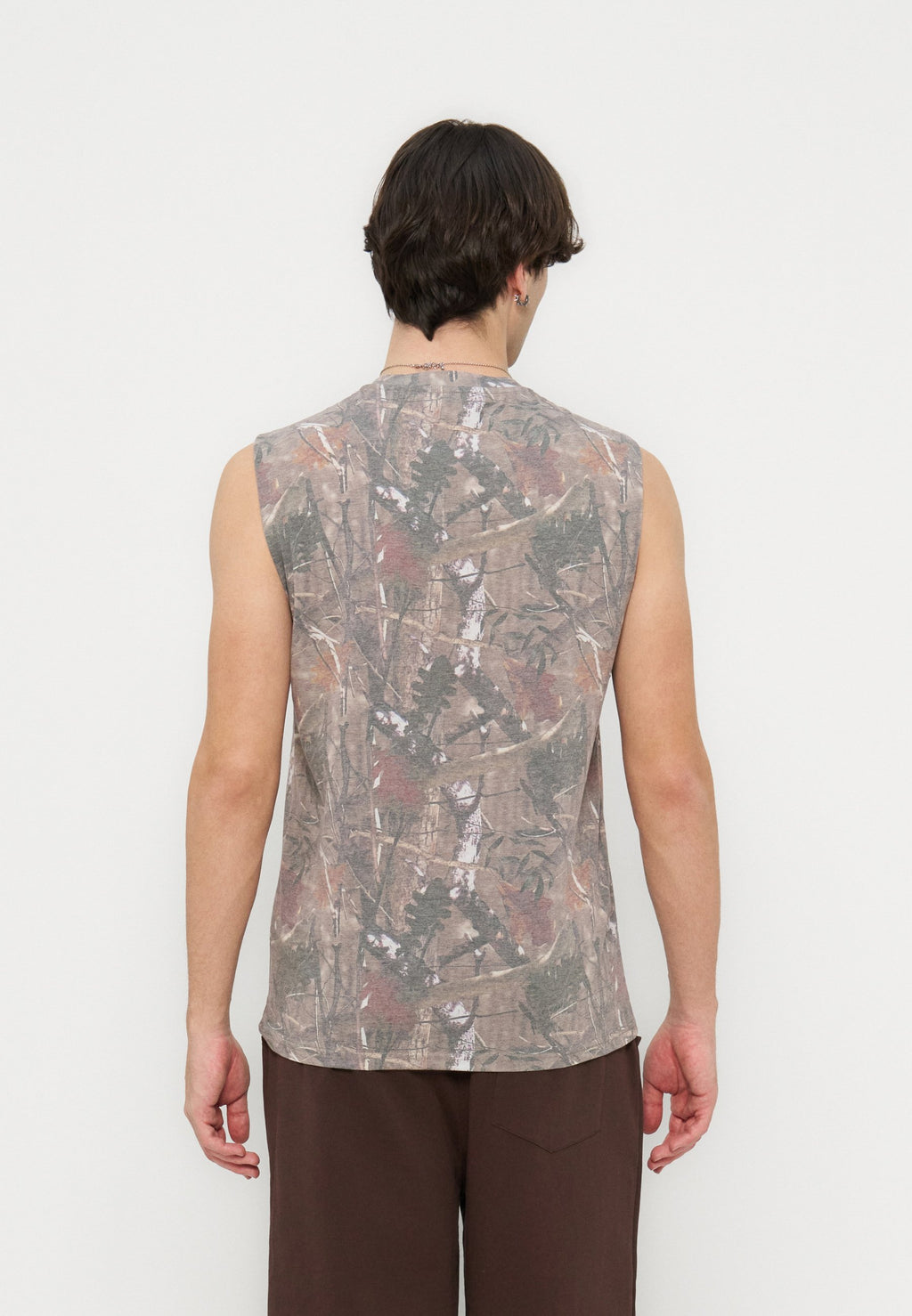 YOURTURN REGULAR FIT CAMO TANK