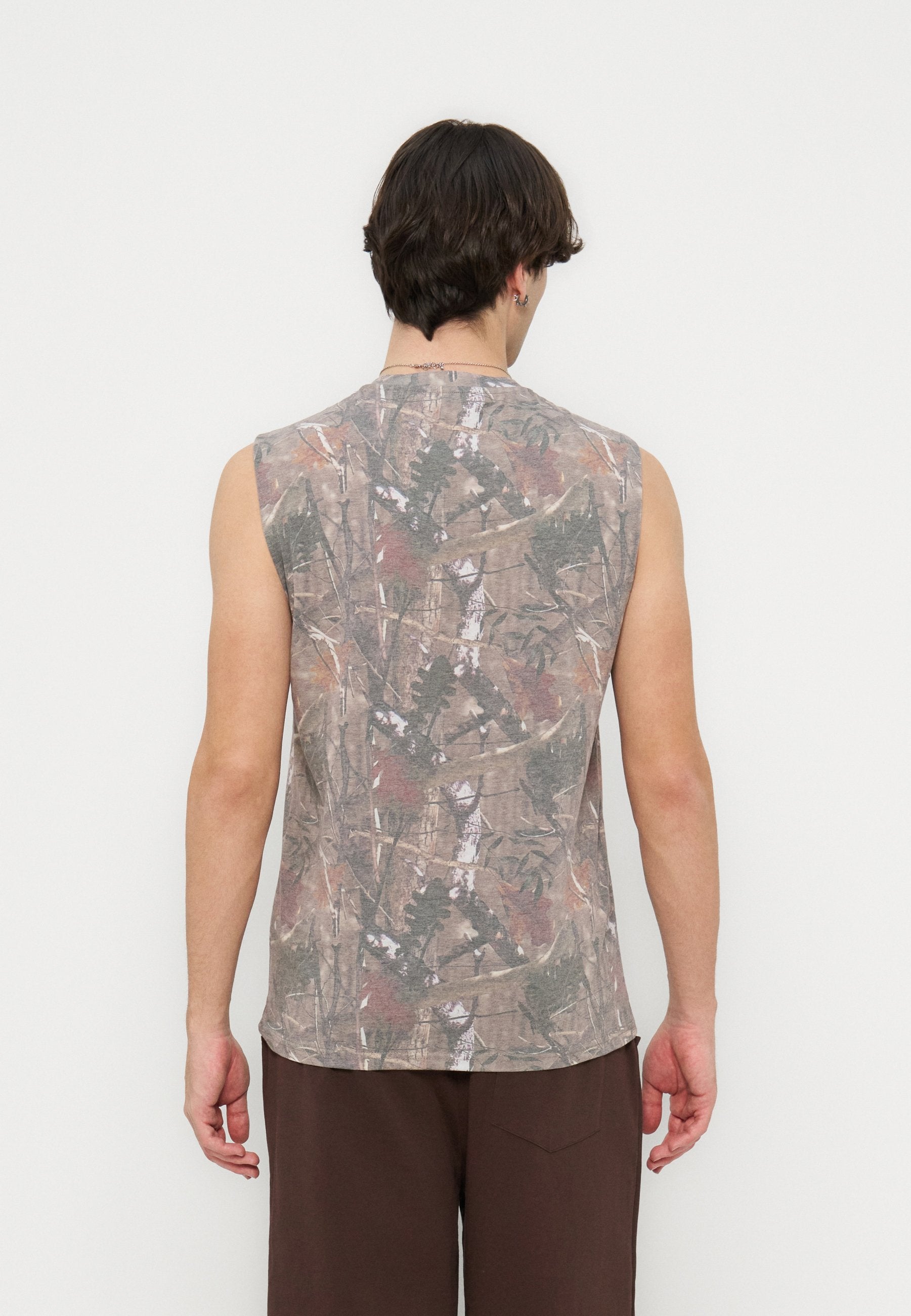 YOURTURN REGULAR FIT CAMO TANK