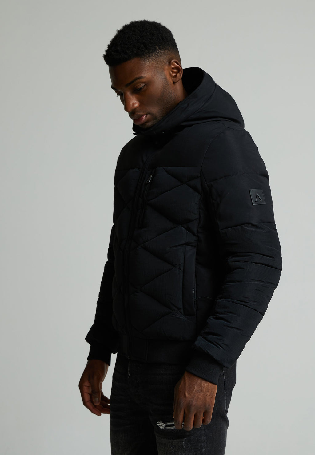 Alessandro Zavetti SABBATINI PUFFER BOMBER JACKET